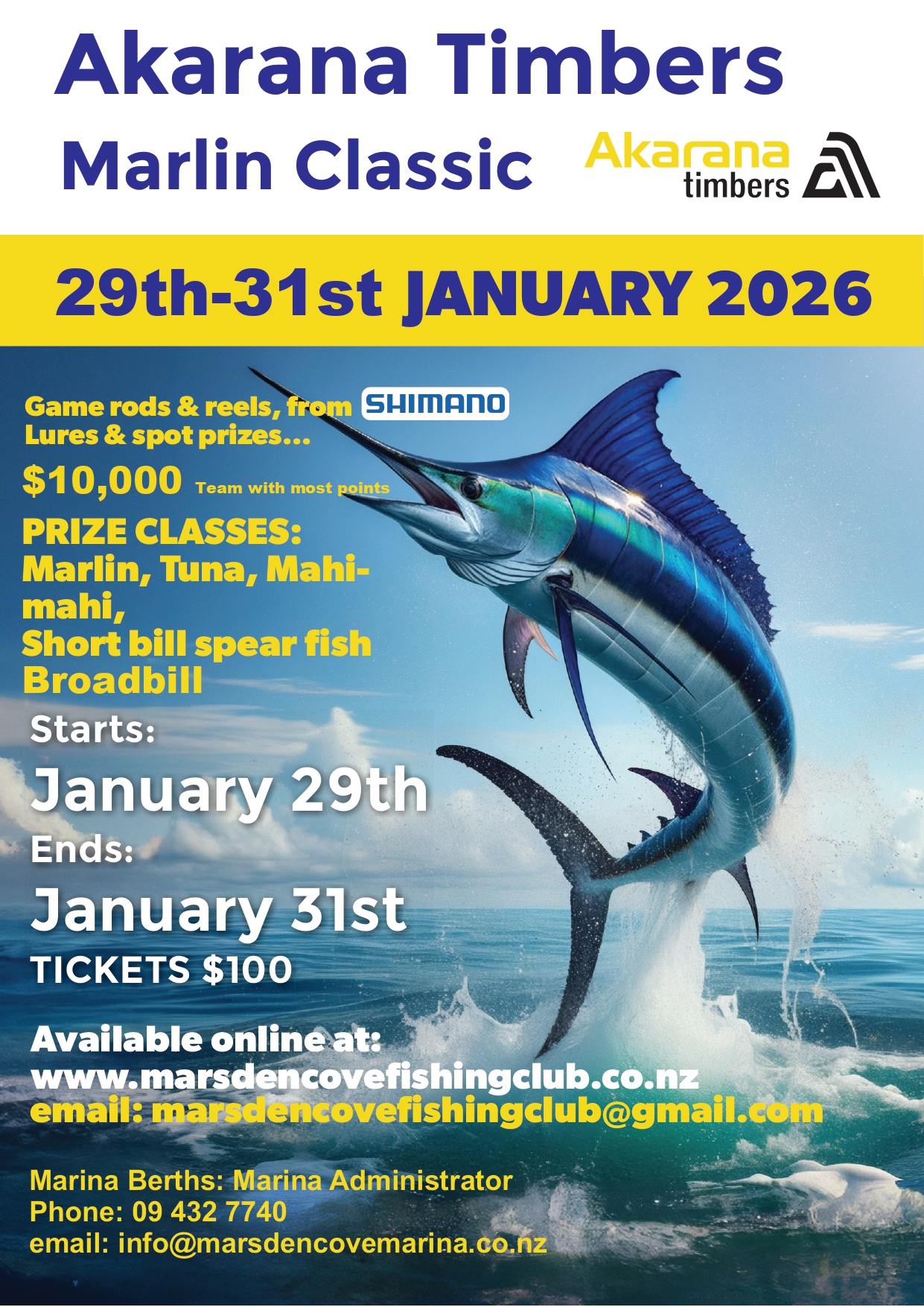 Akarana Marlin Classic 2026